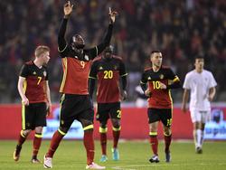 Romelu Lukaku hat Belgien ein Unentschieden gerettet