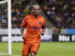 Wesley Sneijder es el futbolista con más partidos con Holanda. (Foto: Getty)