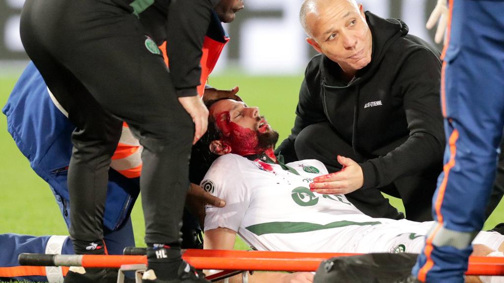 Verletzte sich beim Gastspiel seines Klubs Saint-Étienne in Bordeaux: Ex-BVB-Verteidiger Neven Subotic