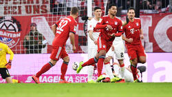 Serge Gnabry und der FC Bayern setzten sich gegen den VfB Stuttgart durch