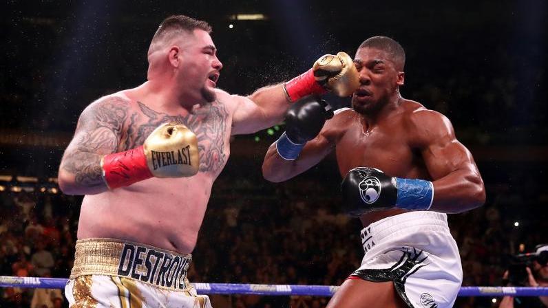 Anthony Joshua (r.) will seinen Thron zurückerobern Anthony Joshua (r.) will seinen Thron zurückerobern