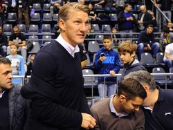 Schweinsteiger ist bei seinem neuen Verein angekommen