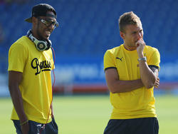 Pierre-Emerick Aubameyang und Ciro Immobile zu gemeinsamem BVB-Zeiten