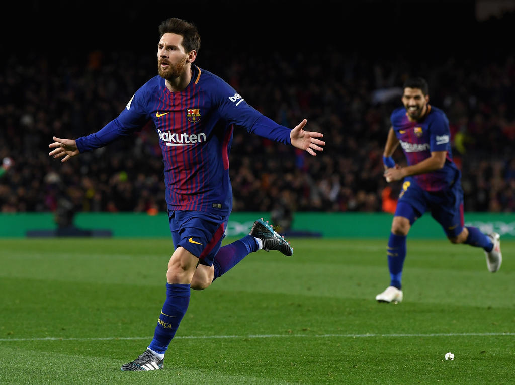 Messi dio la vuelta al marcador en el minuto 84 de tiro libre. (Foto: Getty)