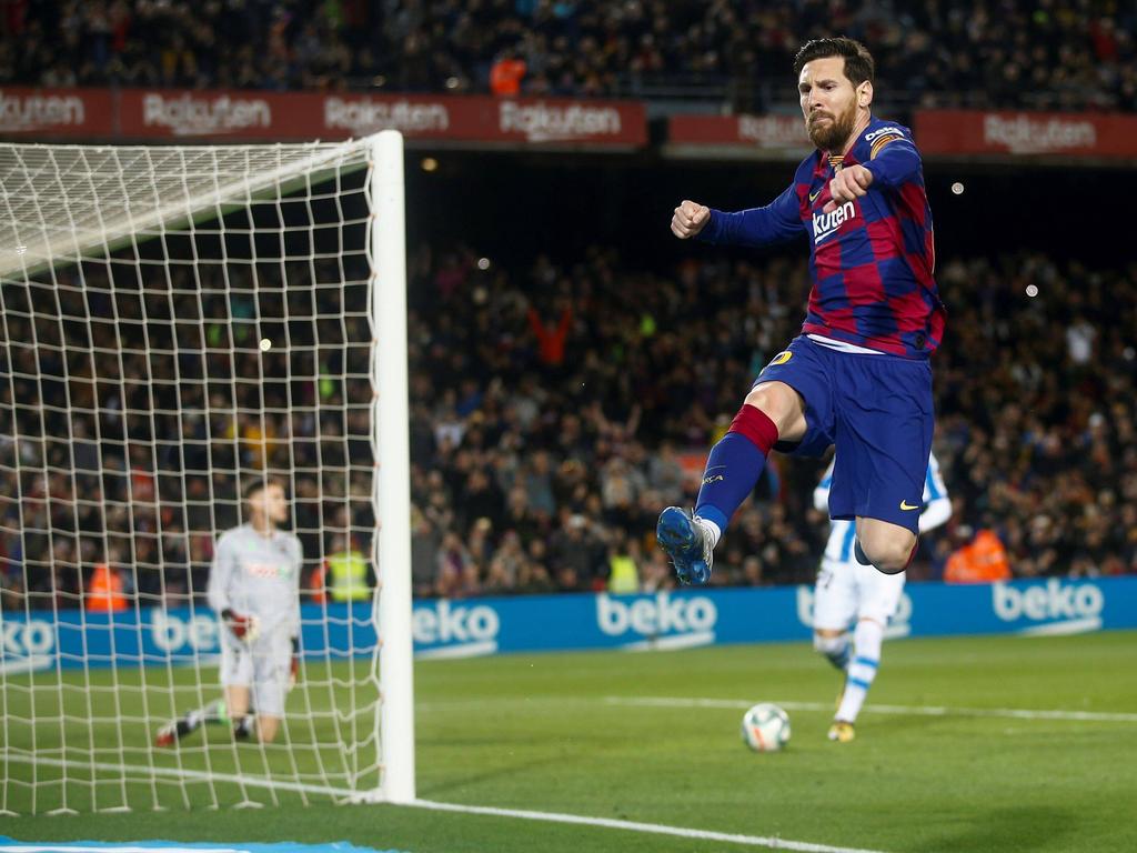 Messi volvió a ser decisivo en el Camp Nou.