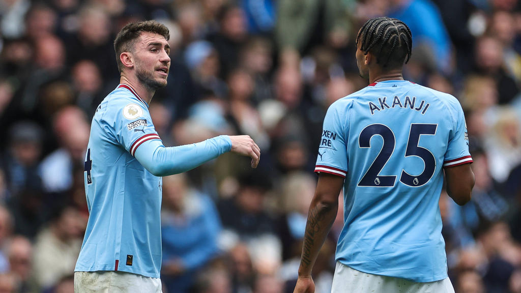 Aymeric Laporte (l.) verlässt Manchester City