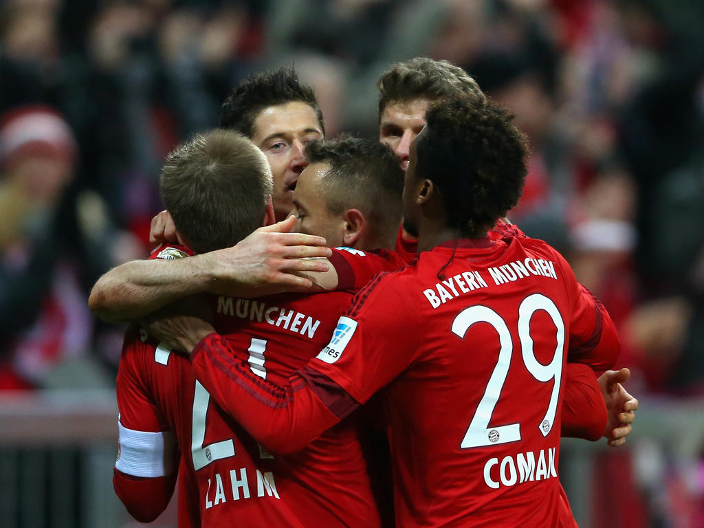 Am 12.12.2015 sicherte sich der FC Bayern die Herbstmeisterschaft dank eines 2:0-Erfolges gegen Ingolstadt.