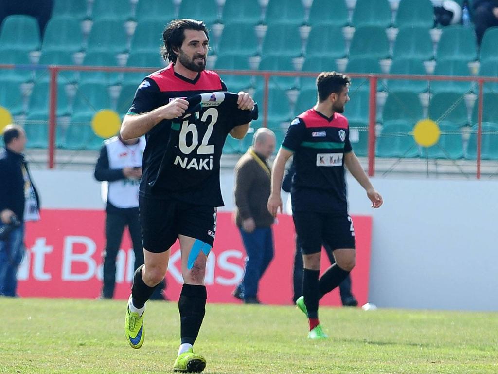 Die Spieler von Amed SK haben im türkischen Pokal den Erstligisten Bursaspor besiegt
