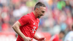 Franck Ribéry verabschiedete sich mit dem Double vom FC Bayern