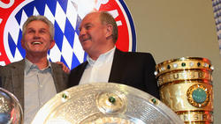 Jupp Heynckes (l) und Uli Hoeneß sind bereits seit Jahren sehr gute Freunde