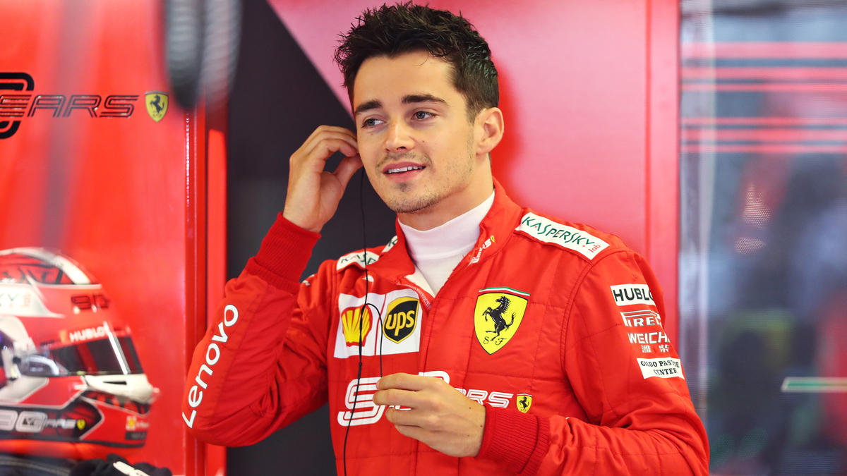 Charles Leclerc stand in der ersten Saisonhälfte mehrfach auf dem Podium Charles Leclerc stand in der ersten Saisonhälfte mehrfach auf dem Podium