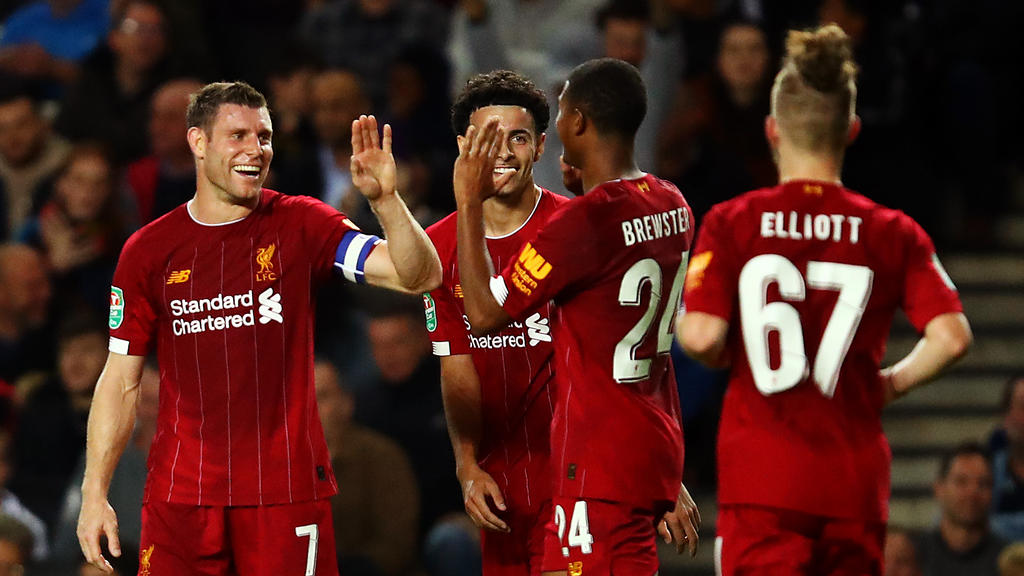 Der FC Liverpool trifft im Achtelfinale des Liga-Pokals auf den FC Arsenal