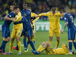 Die Franzosen müssen im Rückspiel ums WM-Ticket das 0:2 gegen die Ukraine wettmachen