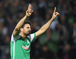 Auch mit 37 Jahren noch der Fixpunkt in Bremen: Claudio Pizarro