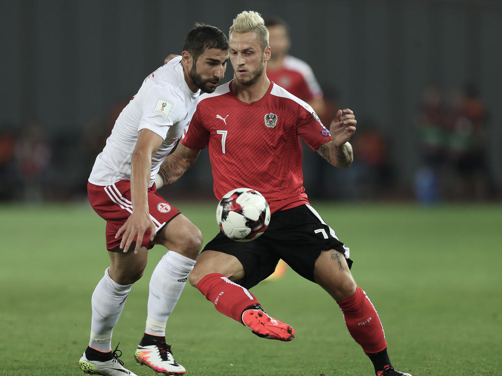 Marko Arnautović und Co starteten mit einem Sieg gegen Georgien in die WM-Quali