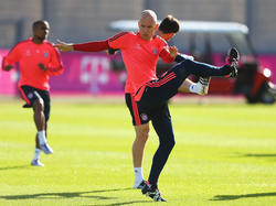 Arjen Robben ist wieder ins Training eingestiegen