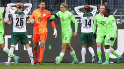 Viel Aufregung, aber keinen Sieger brachte das Spiel der Gladbacher gegen Wolfsburg