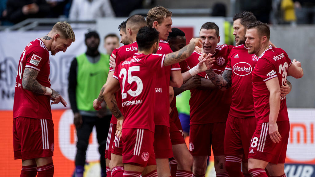 Fortuna Düsseldorf hat einen Befreiungsschlag gefeiert