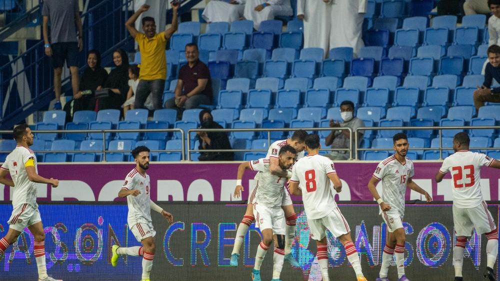 Großer Jubel nach dem Siegtreffer der Emirate