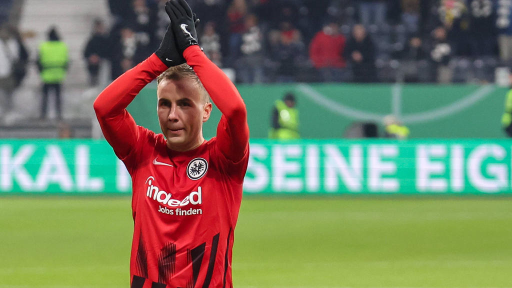 Ex-BVB-Profi Mario Götze spielt seit 2022 bei Eintracht Frankfurt