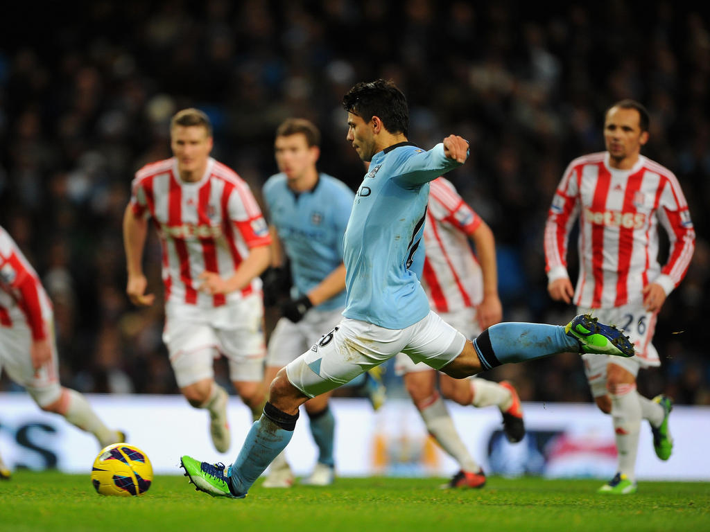 Agüero vom Punkt