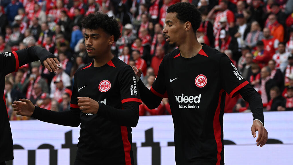 Nathaniel Brown (l.) ist mittlerweile Stammspieler in Frankfurt Nathaniel Brown (l.) ist mittlerweile Stammspieler in Frankfurt