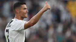 Cristiano Ronaldo im neuen Trikot von Juventus Turin