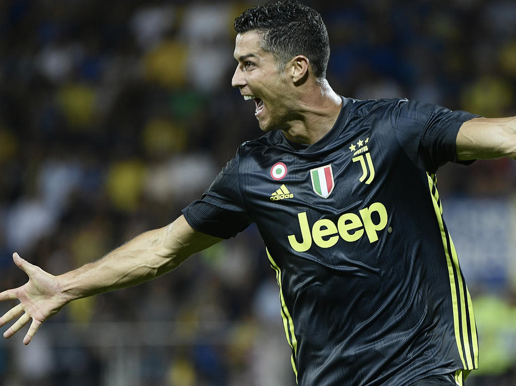 Cristiano Ronaldo erzielte den ersten Treffer für Juventus Turin