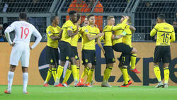 Weiß ist konsterniert, Gelb jubelt: Der BVB besiegt die AS Monaco mit 3:0