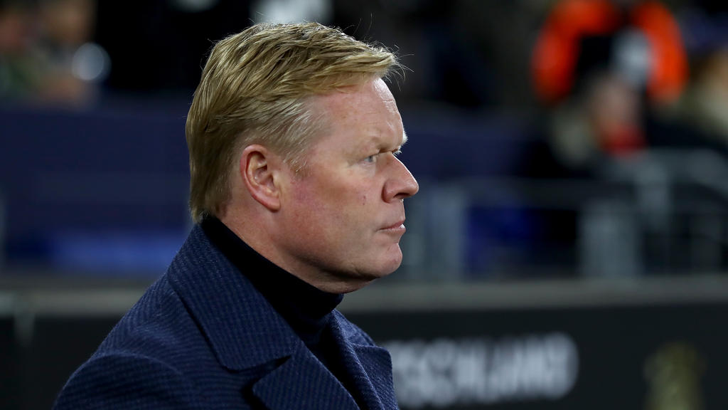 Ronald Koeman hatte seinen Taktik gegen Deutschland auf einem Zettel stehen