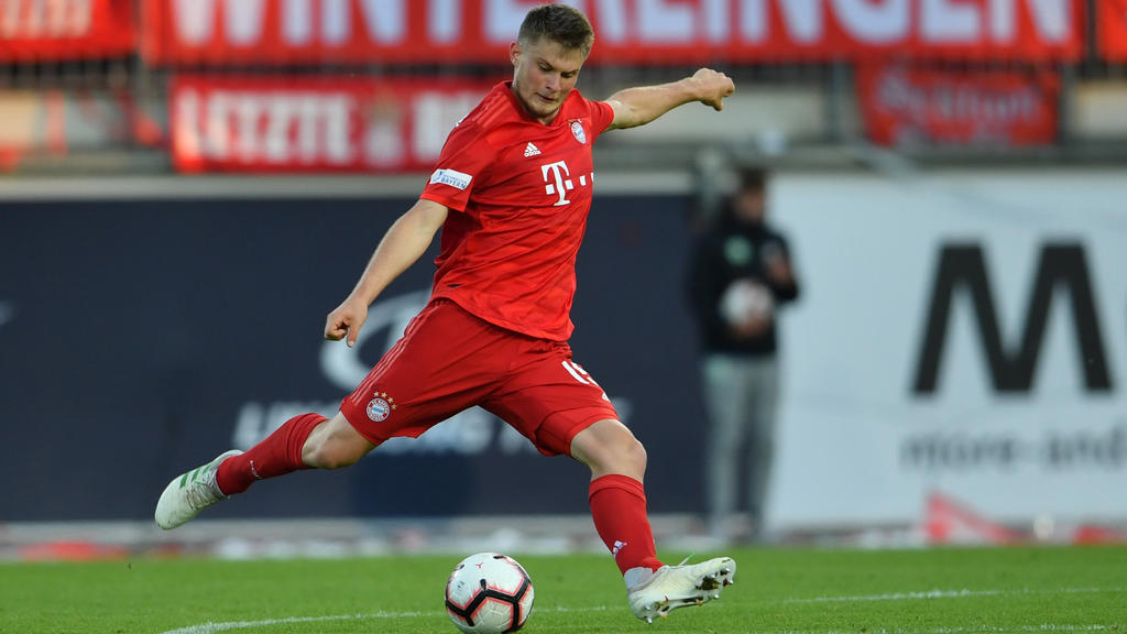 Steht bei Fortuna Düsseldorf auf dem Zettel: Lars Lukas Mai vom FC Bayern