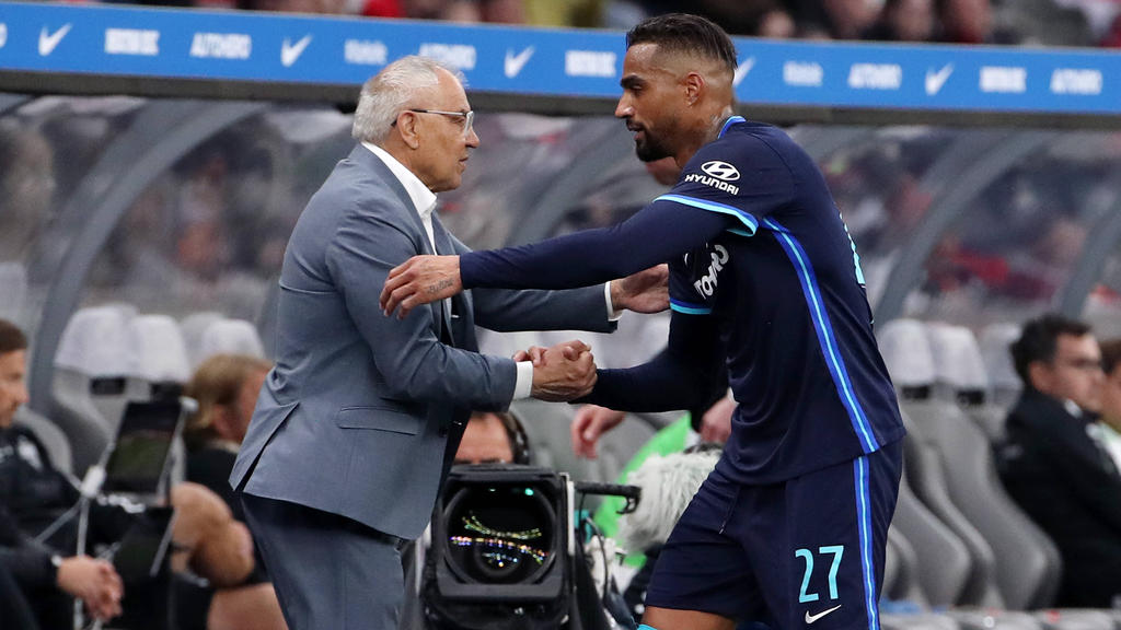 Kevin-Prince Boateng (r.) funktionierte unter Felix Magath zuletzt herausragend