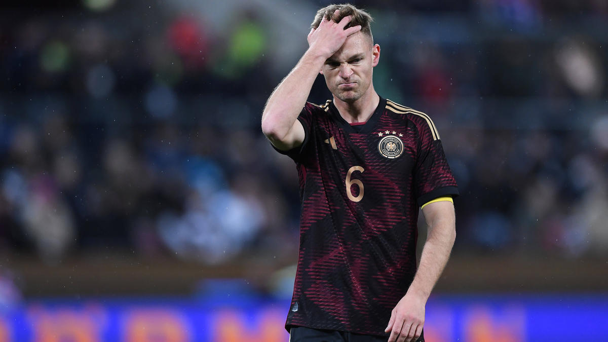Joshua Kimmich war mit der Leistung seiner Mannschaft nicht einverstanden