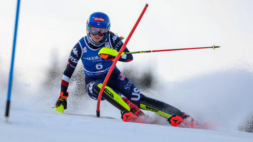 US-Star Mikaela Shiffrin startet in der neuen Team-Kombination