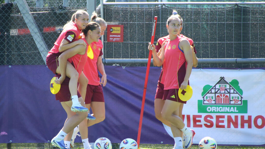 Die Stimmung bei den DFB-Frauen passt Die Stimmung bei den DFB-Frauen passt