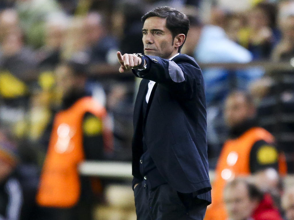 Villarreal-Coach Marcelino erlebte eine Niederlage seiner Mannschaft