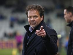 De Graafschap-trainer Henk de Jong is tevreden na afloop van het competitieduel De Graafschap - SC Cambuur (06-02-2017).