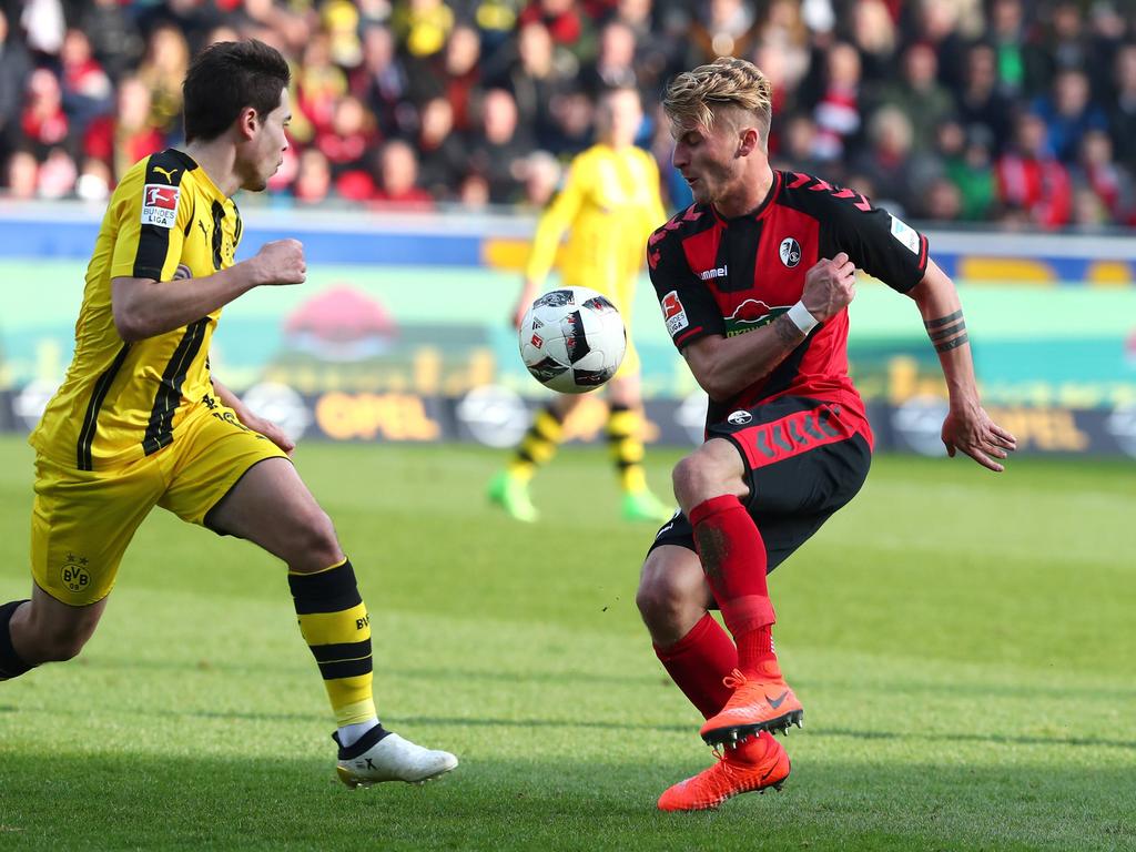 Phillipp ante el Dortmund en la recién acambada temporada (Foto: Getty)