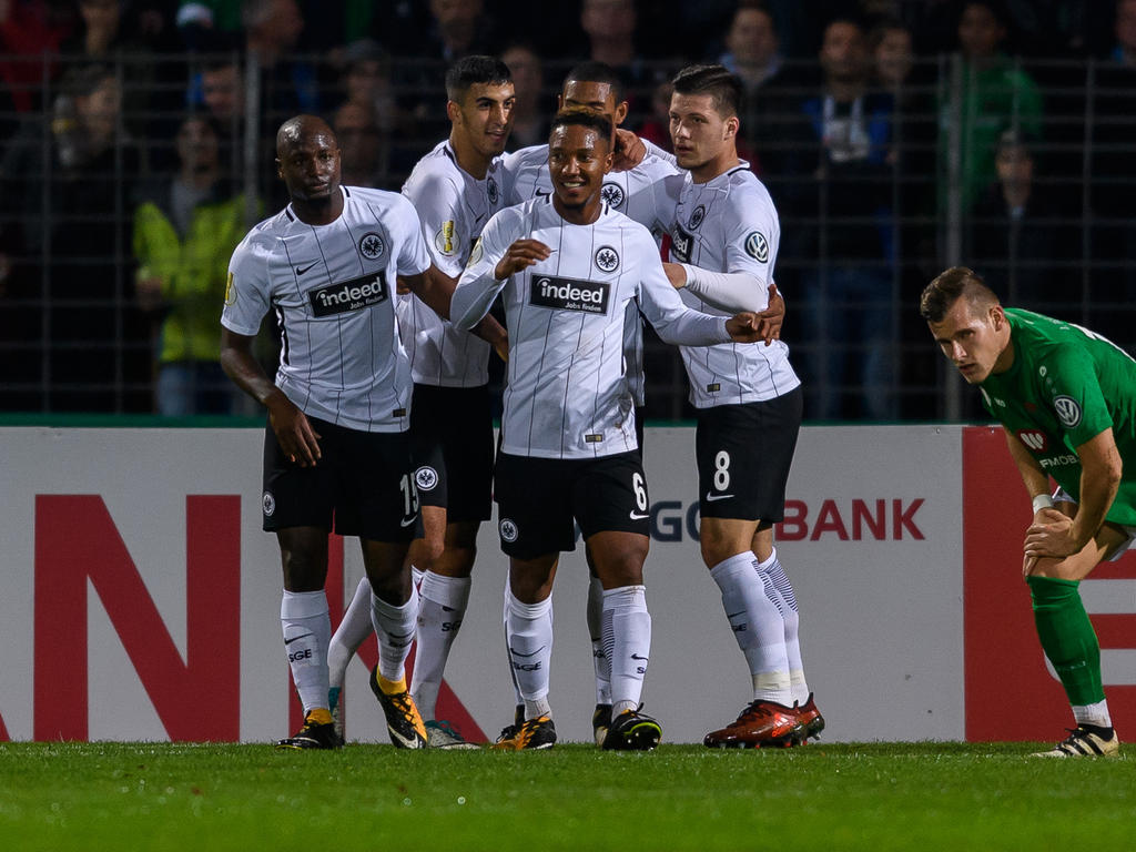 Eintracht Frankfurt setzte sich souverän in der 2. Runde des DFB-Pokals durch