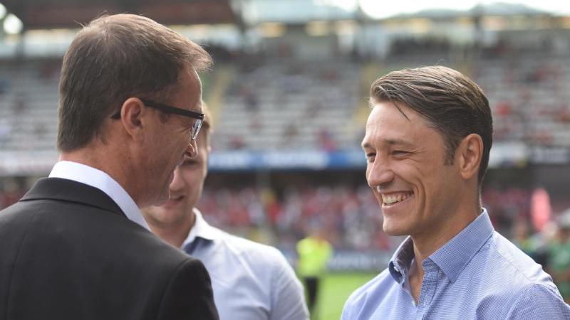 Einst gemeinsam erfolgreich bei Eintracht Frankfurt: Fredi Bobic (l.) und Niko Kovac Einst gemeinsam erfolgreich bei Eintracht Frankfurt: Fredi Bobic (l.) und Niko Kovac