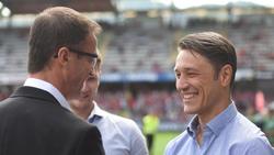 Einst gemeinsam erfolgreich bei Eintracht Frankfurt: Fredi Bobic (l.) und Niko Kovac