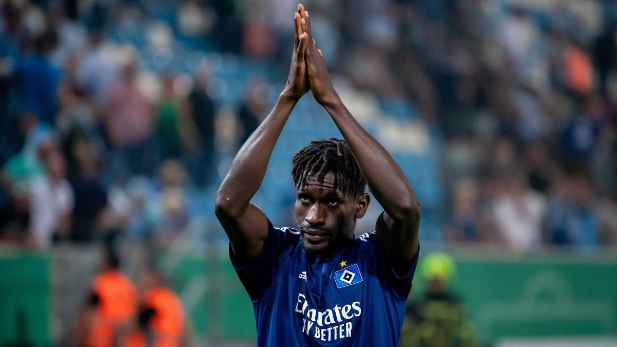 Der Wirbel um Bakery Jatta vom HSV legt sich langsam Der Wirbel um Bakery Jatta vom HSV legt sich langsam