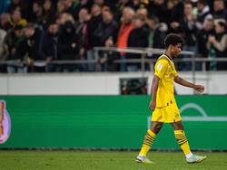 Wurde für zwei Pokalspiele gesperrt: BVB-Profi Karim Adeyemi.