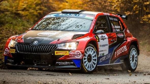 Andreas Mikkelsen setzte sich beim EM-Lauf in Ungarn stark in Szene Andreas Mikkelsen setzte sich beim EM-Lauf in Ungarn stark in Szene