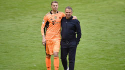 Ihre Wege beim FC Bayern trennen sich: Hansi Flick und Manuel Neuer