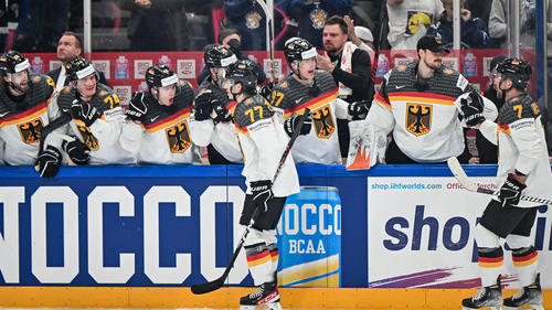 Die deutschen Eishockey-Männer setzten sich gegen Dänemark durch