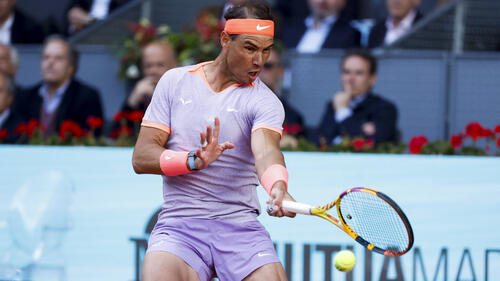 Rafael Nadal übersteht die zweite Runde in Madrid