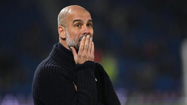 Pep Guardiola dachte an einen Abschied von Manchester City