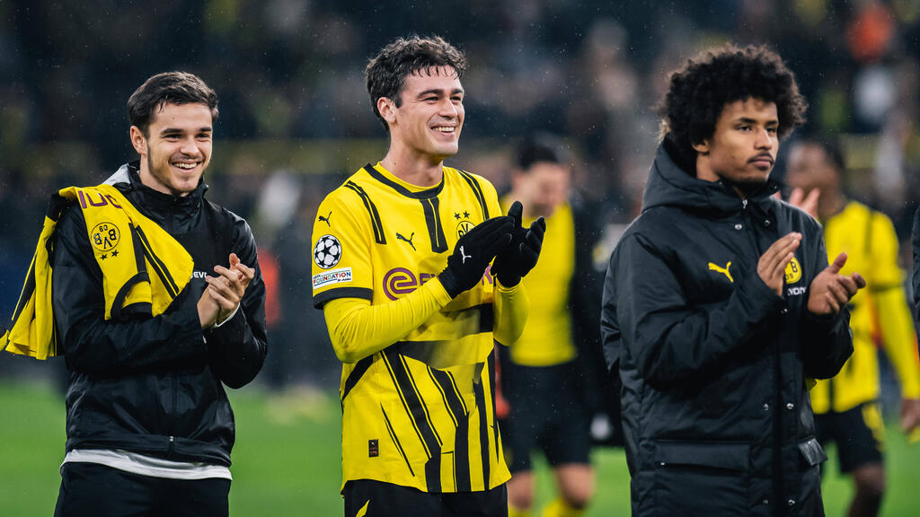 Gio Reyna (M.) könnte den BVB noch verlassen Gio Reyna (M.) könnte den BVB noch verlassen