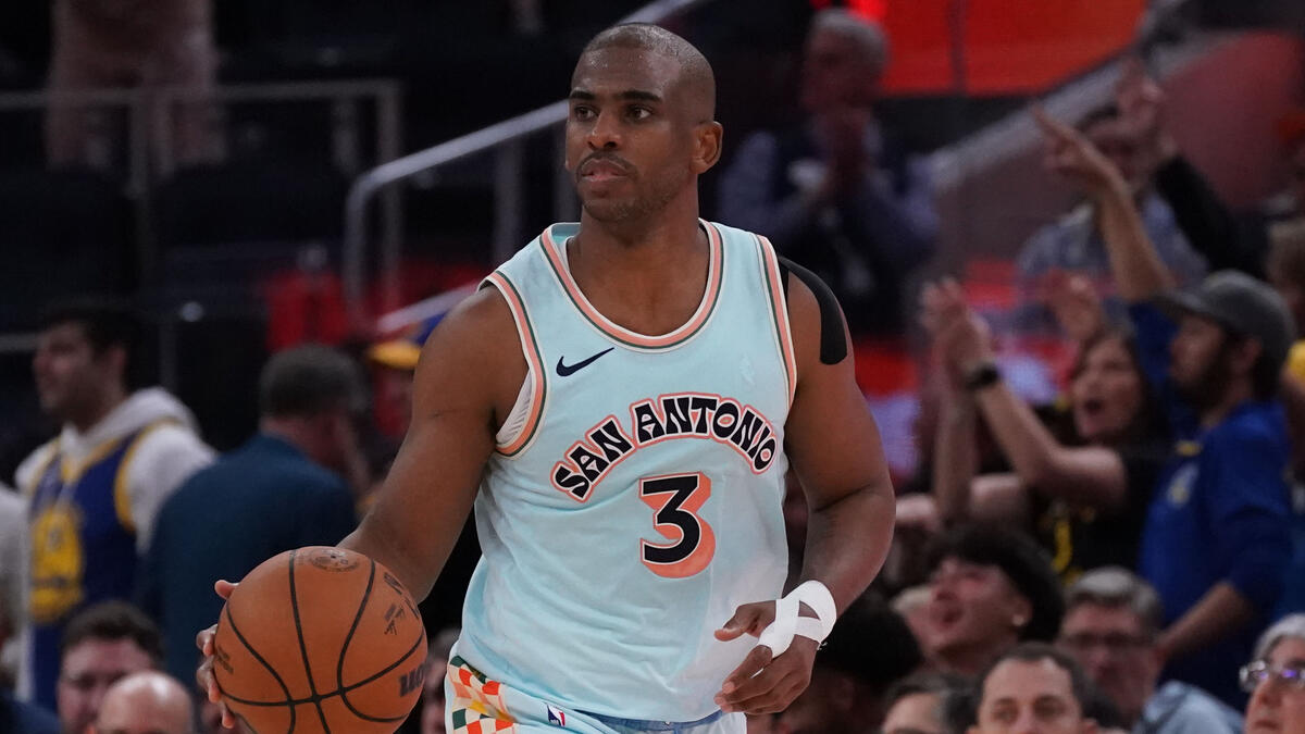 Chris Paul spielte für eine Saison bei den San Antonio Spurs